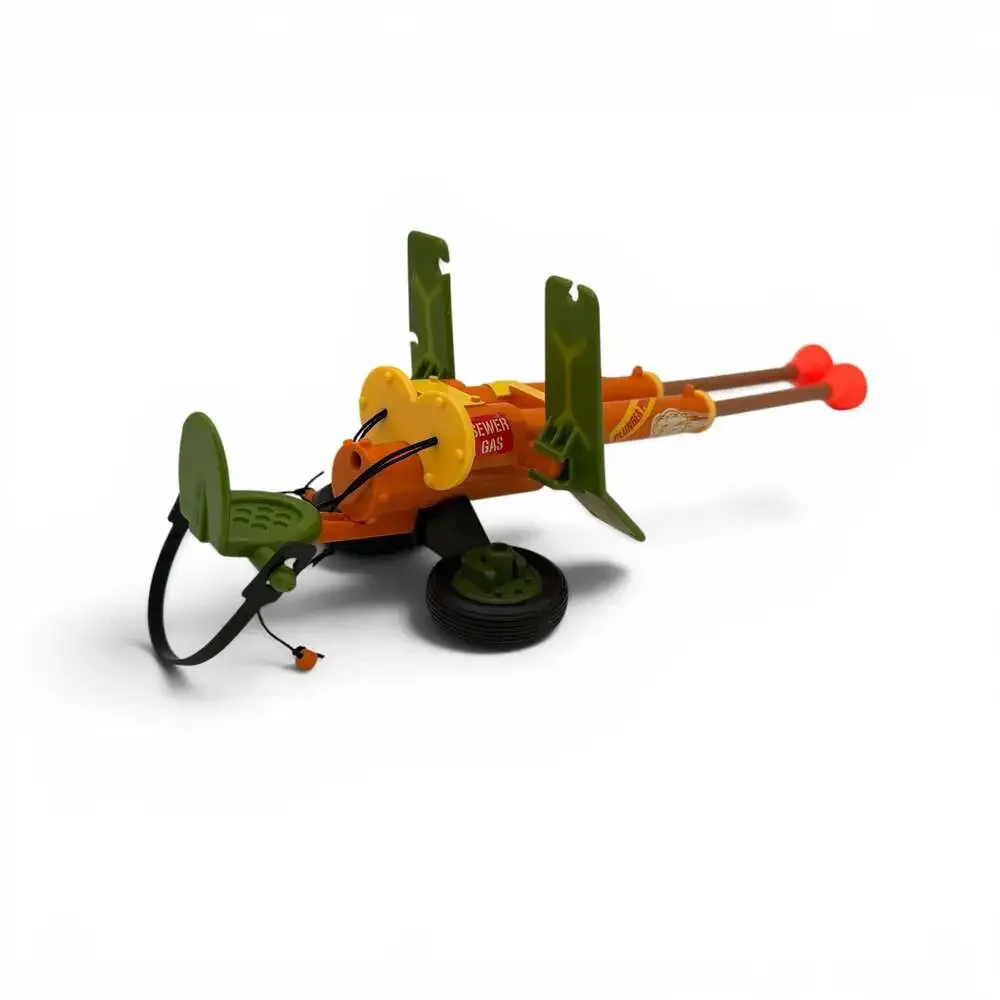 Vintage 1990s Teenage Mutant Ninja Turtles Sewer Gas Cannon Vehicle